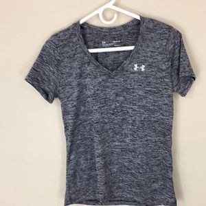 Under Armour Gray Marled Loose Fit Athletic Size Small